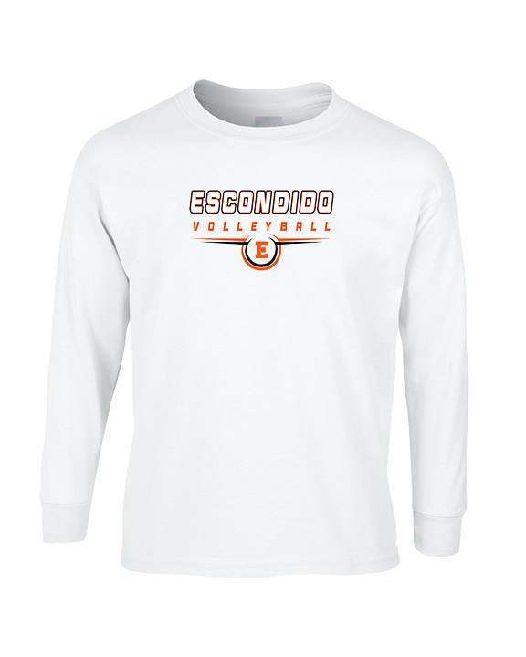 Escondido HS Boys Volleyball Design - Cotton Longsleeve