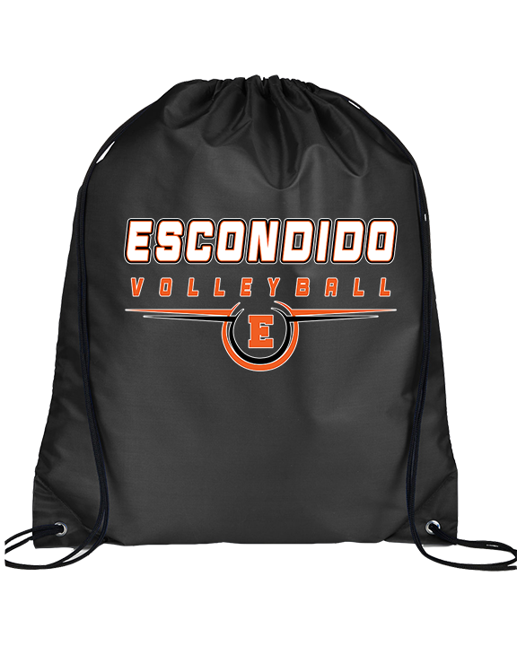 Escondido HS Boys Volleyball Design - Drawstring Bag