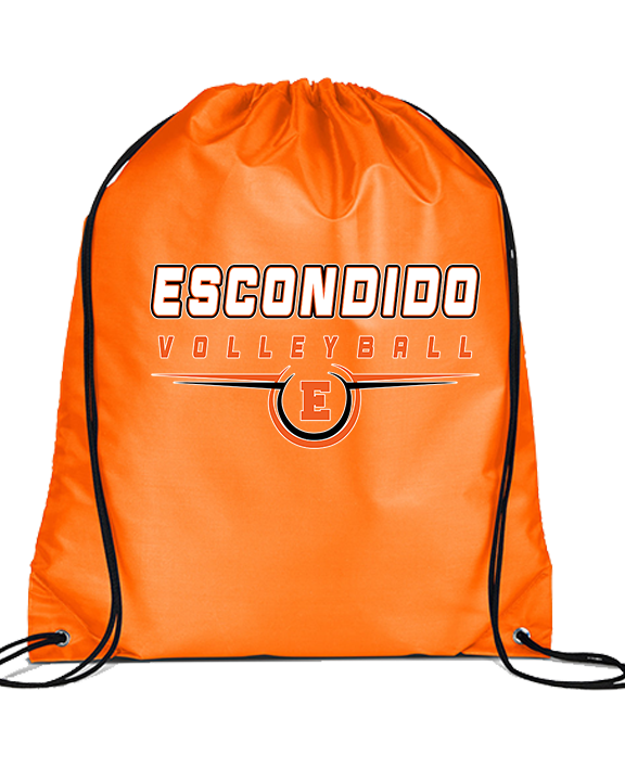 Escondido HS Boys Volleyball Design - Drawstring Bag