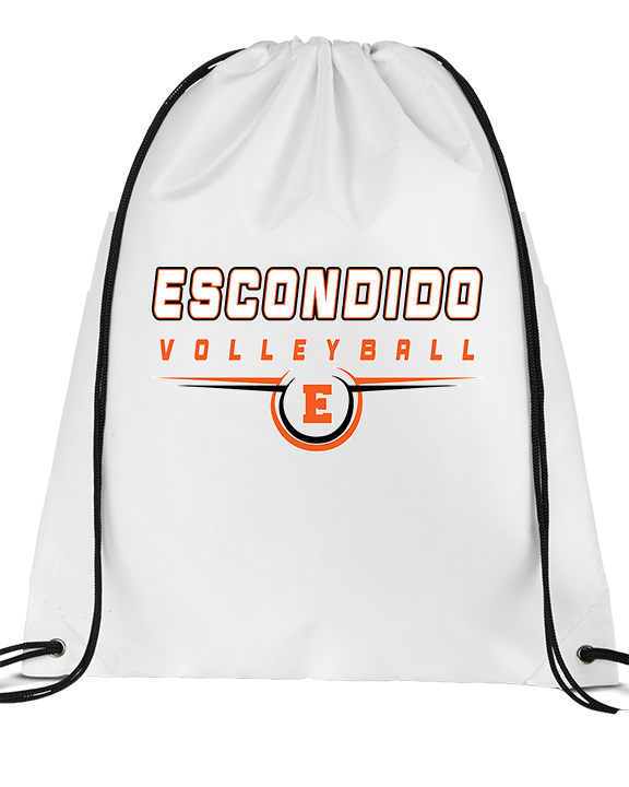 Escondido HS Boys Volleyball Design - Drawstring Bag