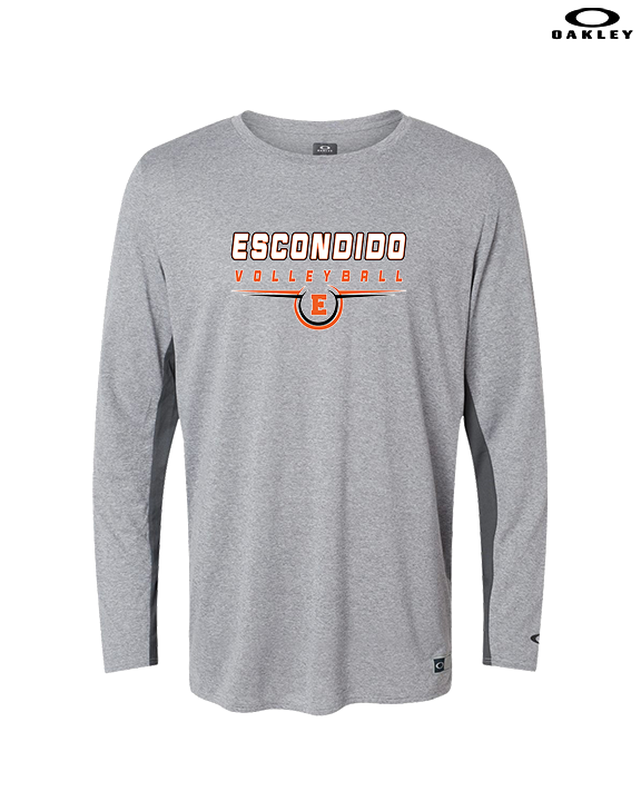 Escondido HS Boys Volleyball Design - Mens Oakley Longsleeve