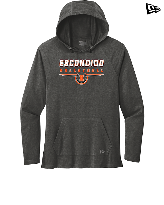 Escondido HS Boys Volleyball Design - New Era Tri-Blend Hoodie