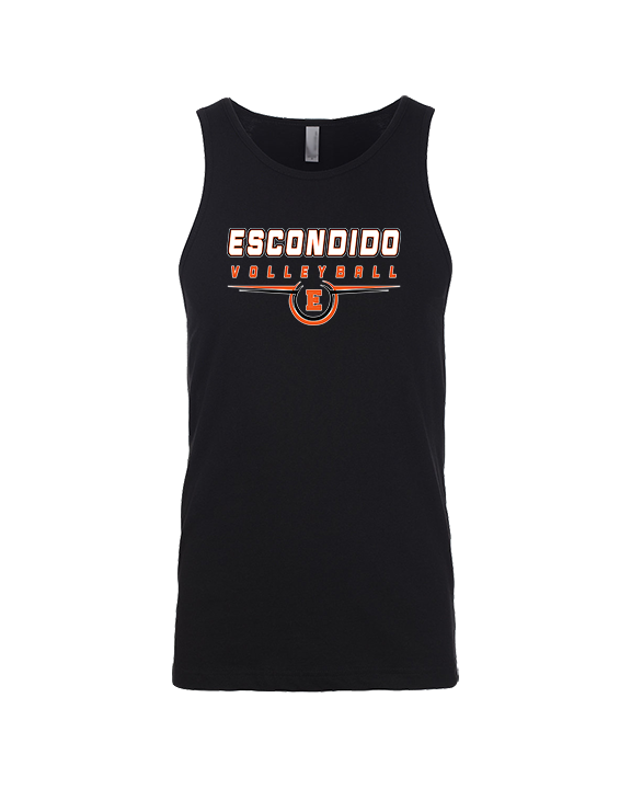 Escondido HS Boys Volleyball Design - Tank Top