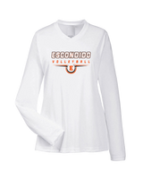Escondido HS Boys Volleyball Design - Womens Performance Longsleeve