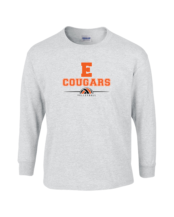 Escondido HS Boys Volleyball Half Vball - Cotton Longsleeve