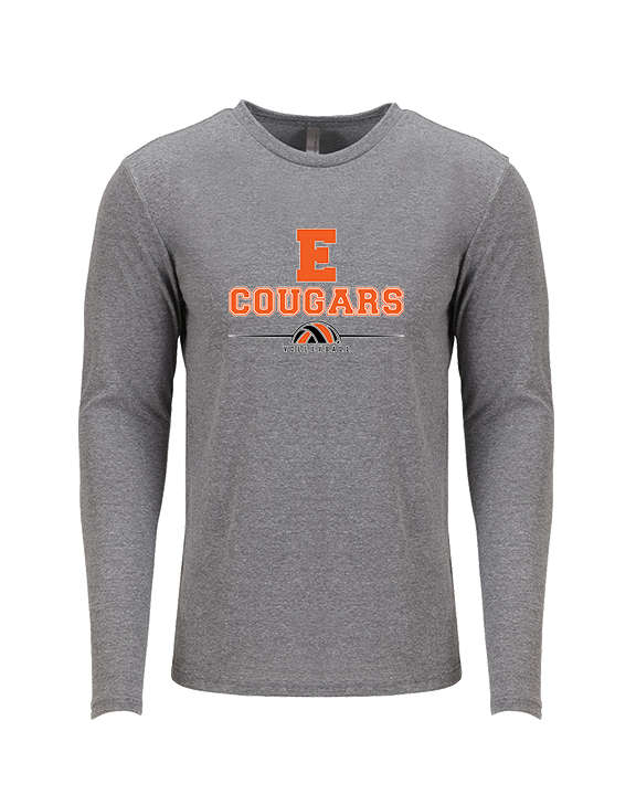Escondido HS Boys Volleyball Half Vball - Tri-Blend Long Sleeve