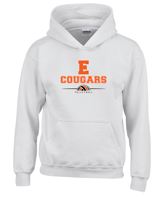 Escondido HS Boys Volleyball Half Vball - Unisex Hoodie