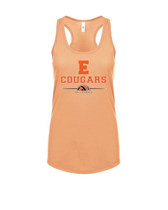 Escondido HS Boys Volleyball Half Vball - Womens Tank Top