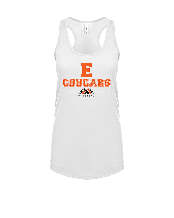 Escondido HS Boys Volleyball Half Vball - Womens Tank Top