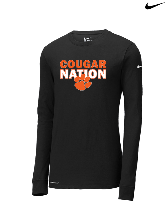Escondido HS Boys Volleyball Nation - Mens Nike Longsleeve