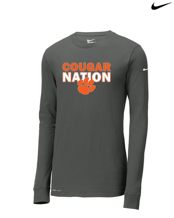 Escondido HS Boys Volleyball Nation - Mens Nike Longsleeve