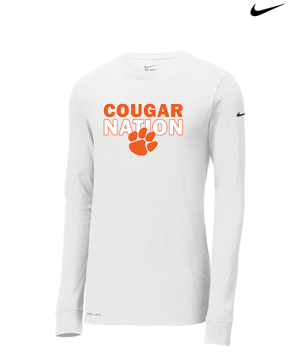 Escondido HS Boys Volleyball Nation - Mens Nike Longsleeve