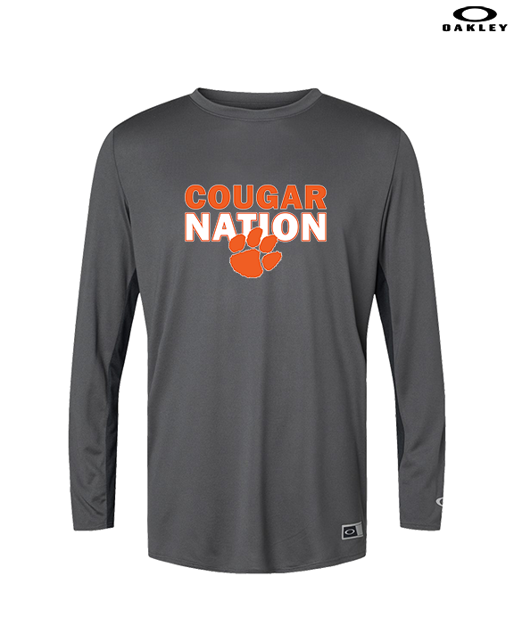 Escondido HS Boys Volleyball Nation - Mens Oakley Longsleeve