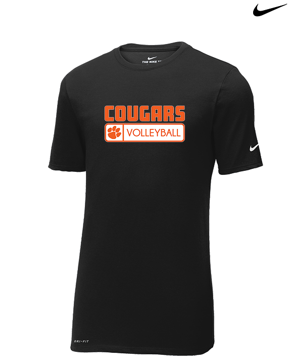 Escondido HS Boys Volleyball Pennant - Mens Nike Cotton Poly Tee