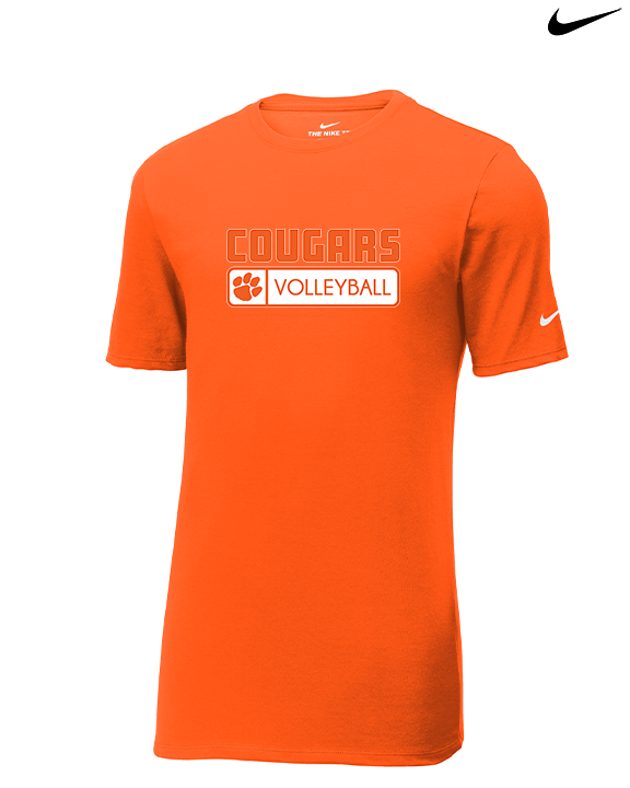 Escondido HS Boys Volleyball Pennant - Mens Nike Cotton Poly Tee