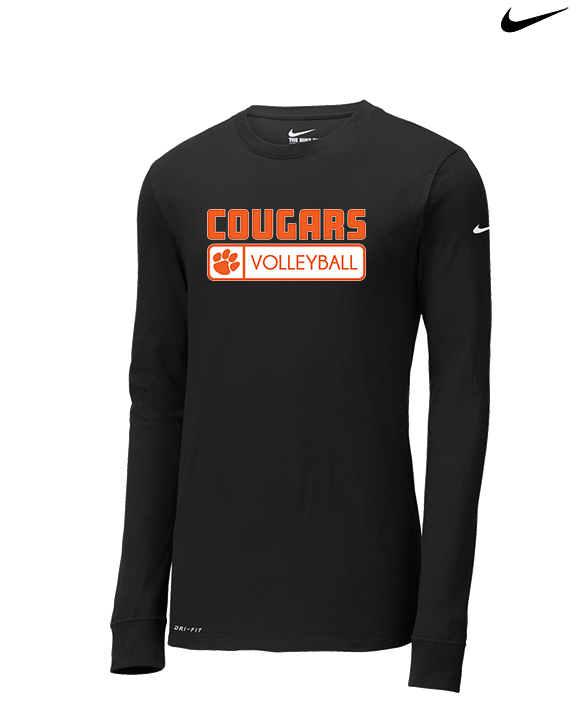 Escondido HS Boys Volleyball Pennant - Mens Nike Longsleeve