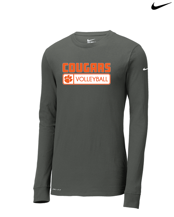Escondido HS Boys Volleyball Pennant - Mens Nike Longsleeve