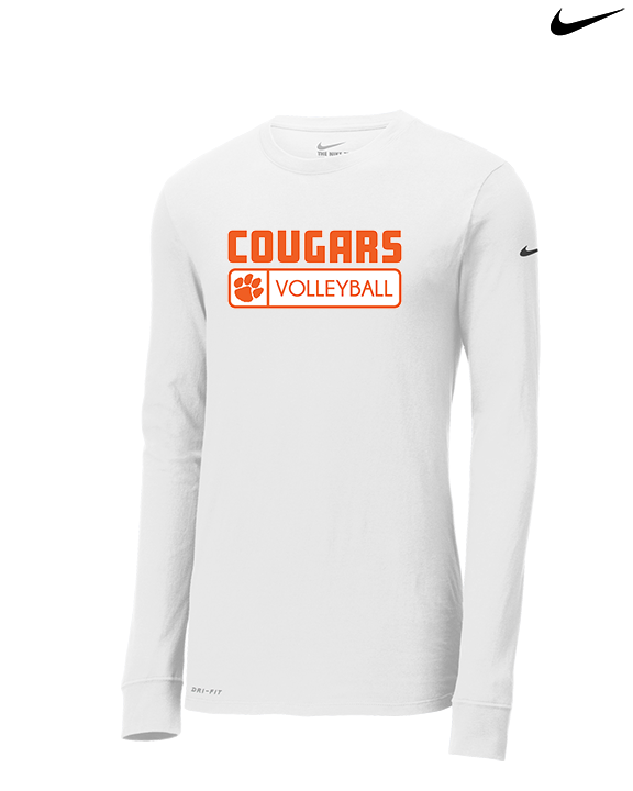 Escondido HS Boys Volleyball Pennant - Mens Nike Longsleeve