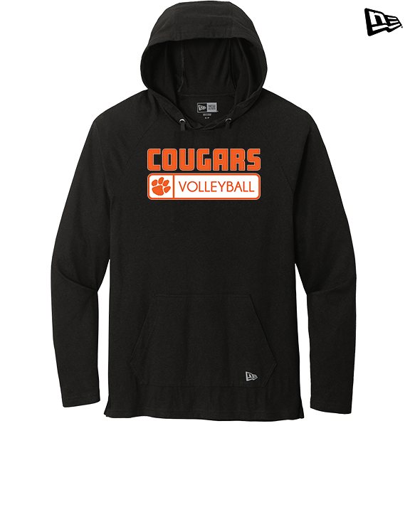 Escondido HS Boys Volleyball Pennant - New Era Tri-Blend Hoodie