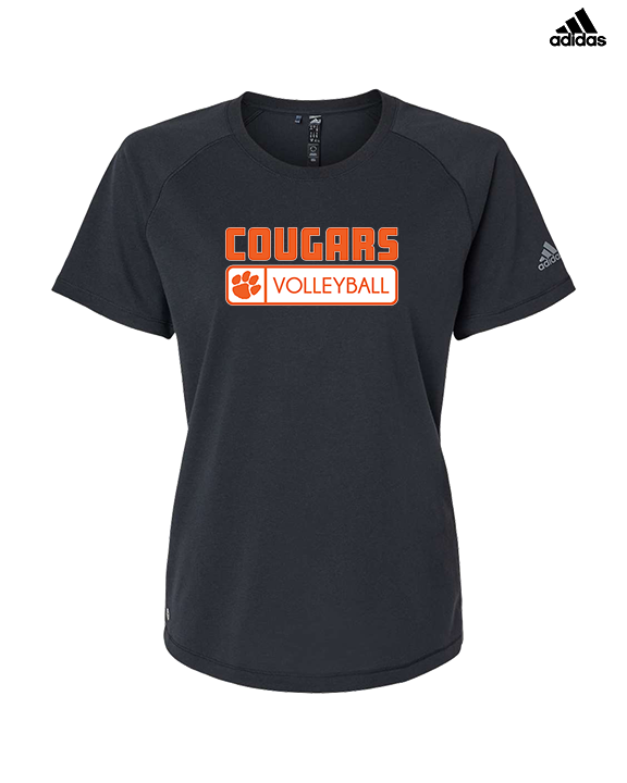 Escondido HS Boys Volleyball Pennant - Womens Adidas Performance Shirt