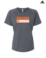 Escondido HS Boys Volleyball Pennant - Womens Adidas Performance Shirt
