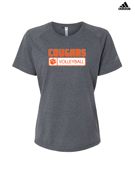 Escondido HS Boys Volleyball Pennant - Womens Adidas Performance Shirt