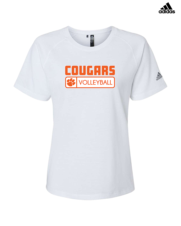 Escondido HS Boys Volleyball Pennant - Womens Adidas Performance Shirt