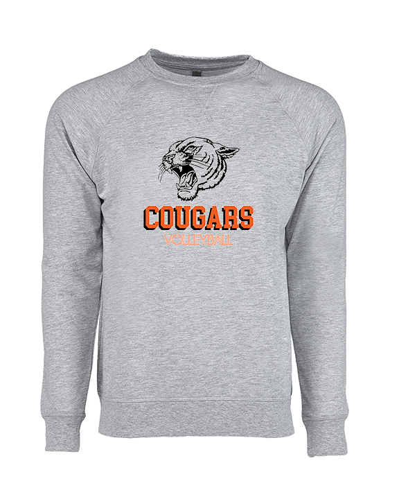 Escondido HS Boys Volleyball Shadow - Crewneck Sweatshirt