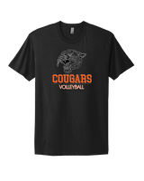 Escondido HS Boys Volleyball Shadow - Mens Select Cotton T-Shirt