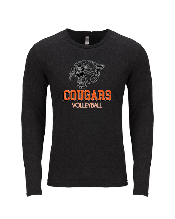 Escondido HS Boys Volleyball Shadow - Tri-Blend Long Sleeve