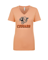 Escondido HS Boys Volleyball Shadow - Womens Vneck