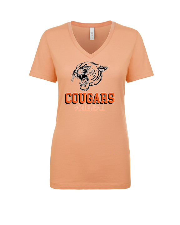 Escondido HS Boys Volleyball Shadow - Womens Vneck