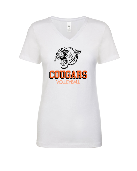 Escondido HS Boys Volleyball Shadow - Womens Vneck