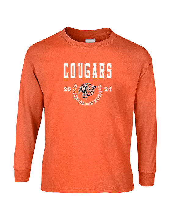 Escondido HS Boys Volleyball Swoop - Cotton Longsleeve
