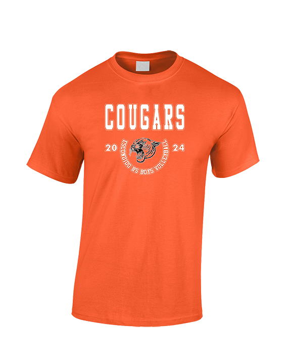Escondido HS Boys Volleyball Swoop - Cotton T-Shirt