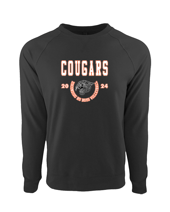 Escondido HS Boys Volleyball Swoop - Crewneck Sweatshirt