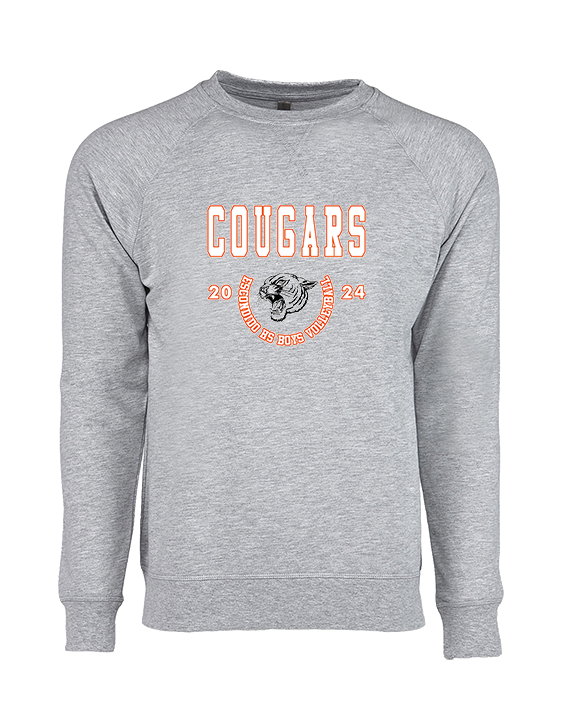 Escondido HS Boys Volleyball Swoop - Crewneck Sweatshirt