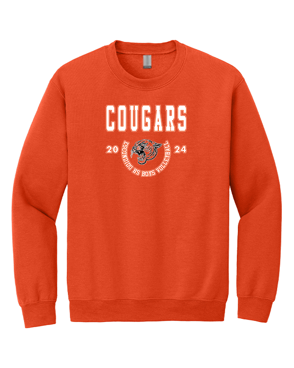 Escondido HS Boys Volleyball Swoop - Crewneck Sweatshirt