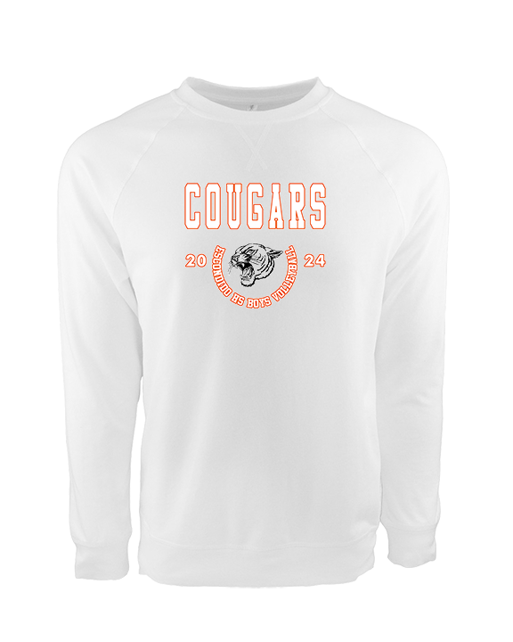 Escondido HS Boys Volleyball Swoop - Crewneck Sweatshirt