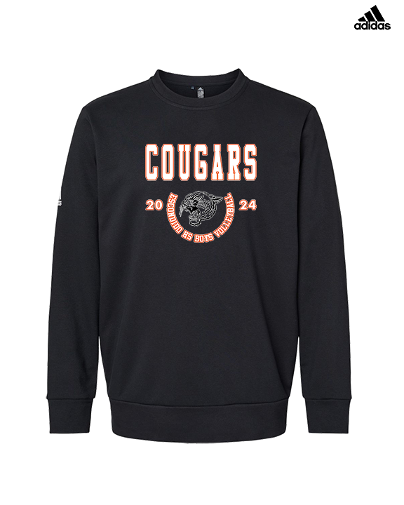 Escondido HS Boys Volleyball Swoop - Mens Adidas Crewneck