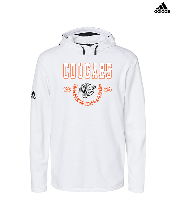 Escondido HS Boys Volleyball Swoop - Mens Adidas Hoodie