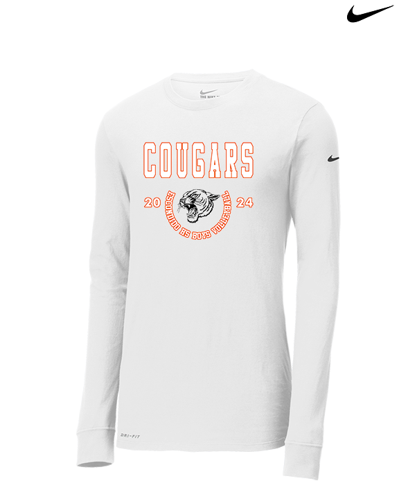 Escondido HS Boys Volleyball Swoop - Mens Nike Longsleeve