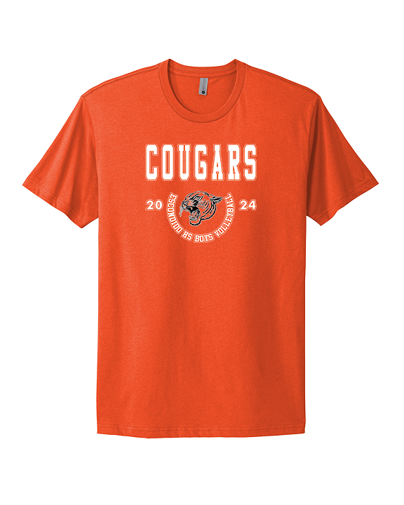 Escondido HS Boys Volleyball Swoop - Mens Select Cotton T-Shirt