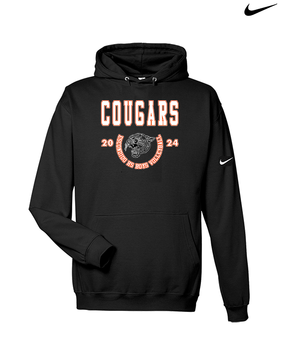 Escondido HS Boys Volleyball Swoop - Nike Club Fleece Hoodie