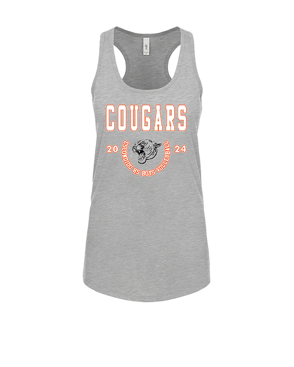 Escondido HS Boys Volleyball Swoop - Womens Tank Top