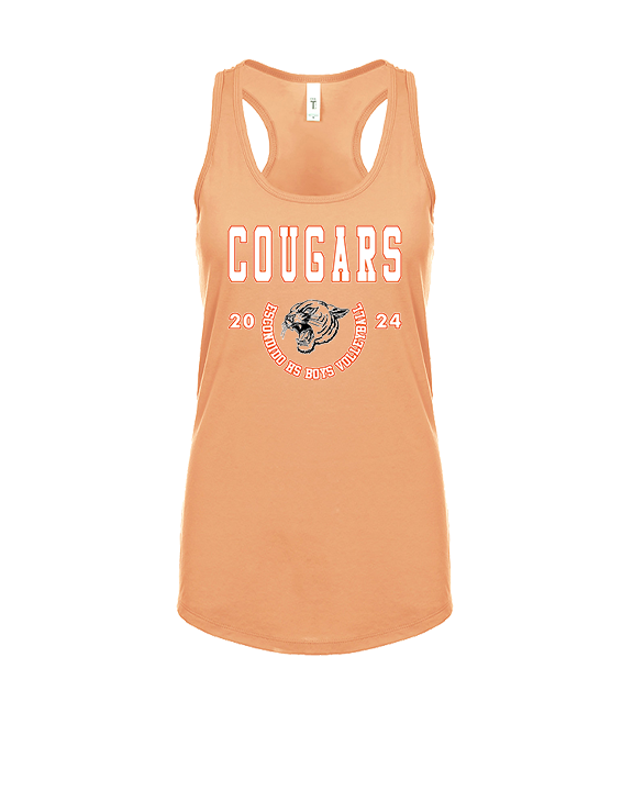 Escondido HS Boys Volleyball Swoop - Womens Tank Top