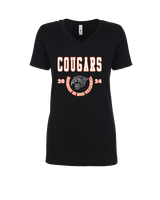 Escondido HS Boys Volleyball Swoop - Womens Vneck