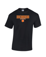 Escondido HS Girls Basketball Block - Cotton T-Shirt
