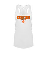 Escondido HS Girls Basketball Block - Womens Tank Top