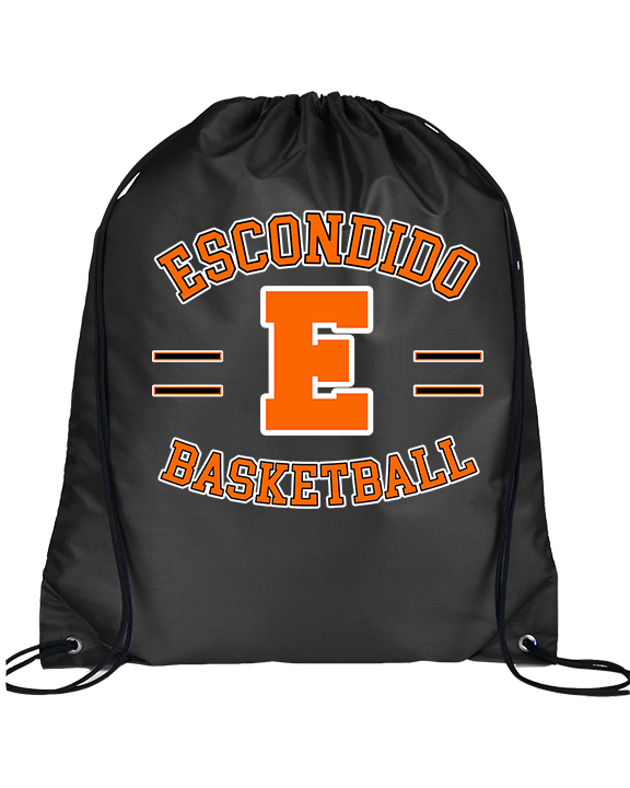 Escondido HS Girls Basketball Curve - Drawstring Bag